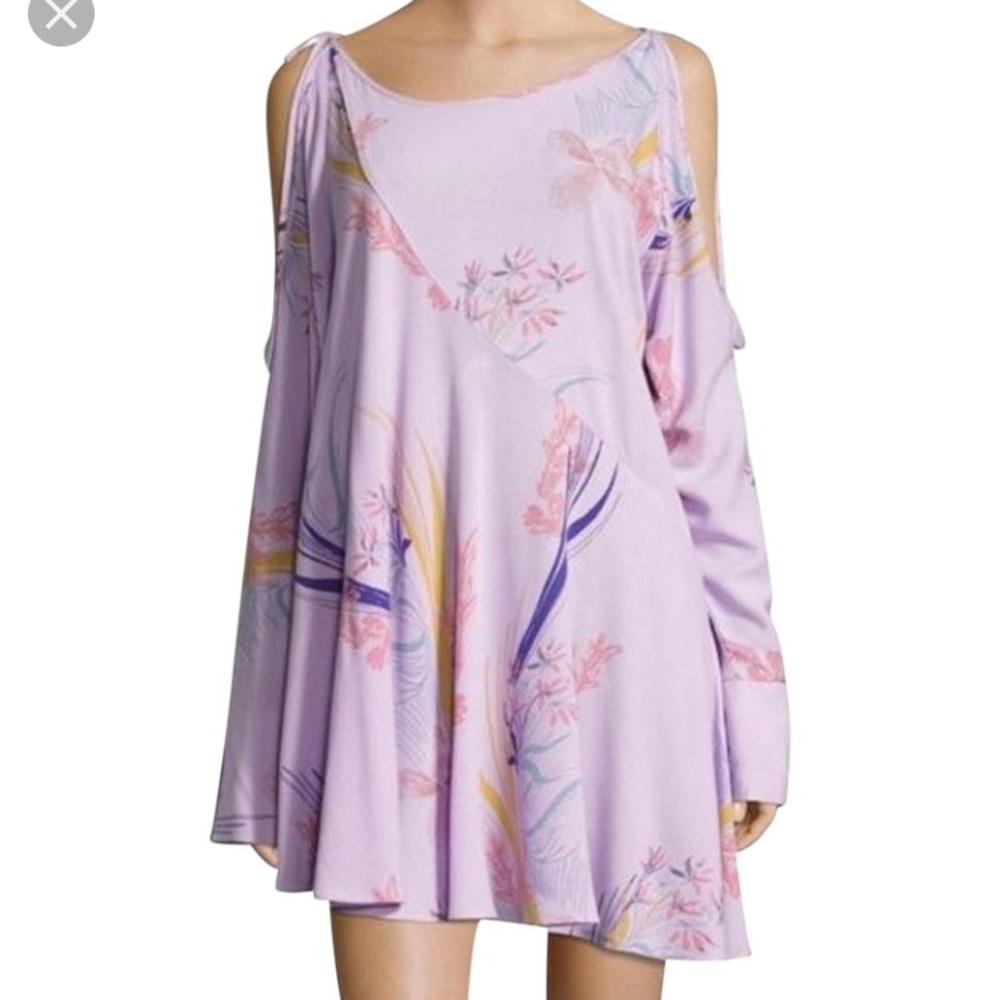 Free people purple floral dress